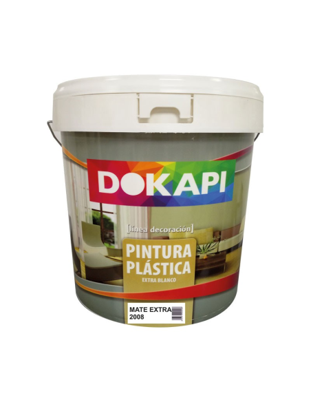 Dokapi Plástica Mate Decoración Antimoho 14 L