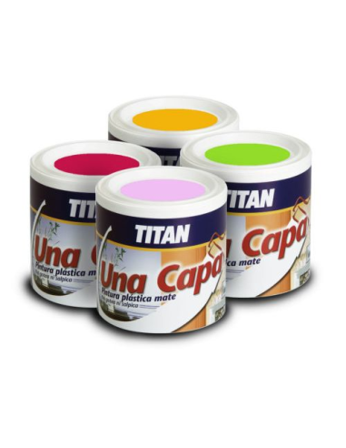 TITANLUX  UNA CAPA 750 ml  BLANCO BB