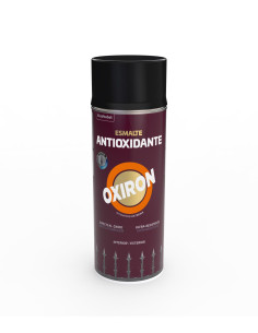 OXIRON SPRAY LISO BRILLANTE NEGRO 0,4L