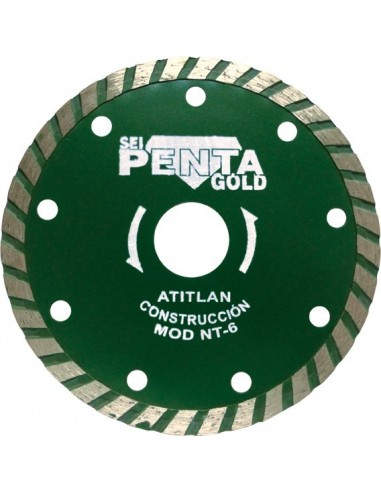 Disco Diamante NT6 General Obra Turbo 115 mm