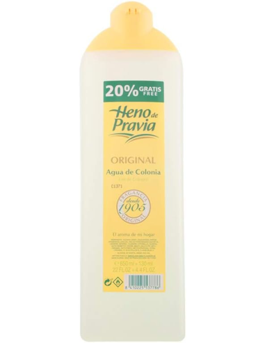 Heno de Pravia Agua de Colonia Original 780 ml
