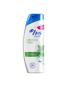 H - S Champú Anticaspa Menthol Fresh 235 ml + 15 ml