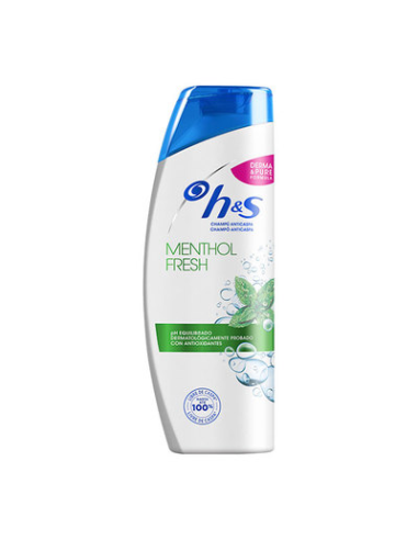H&S Champú Anticaspa Menthol Fresh 235 ml + 15 ml
