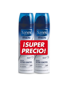 DESOD.HOM.SANEX VP.ACTIVE CONTROL 2X200 ML