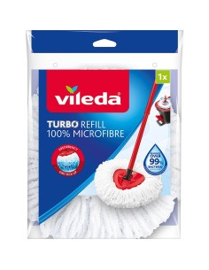 Vileda Recambio Fregona Turbo Easywring y Clean 2 en 1 2