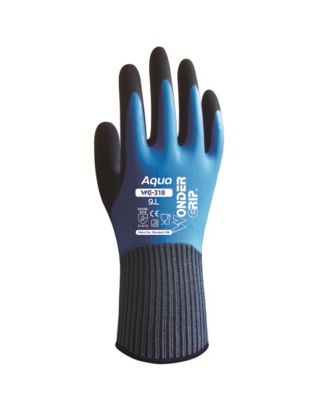 LUVAS WONDER GRIP G318 AQUA T10