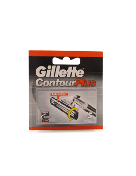 CARGADOR GILLETTE CONTOUR PLUS BLISTER 5 uds