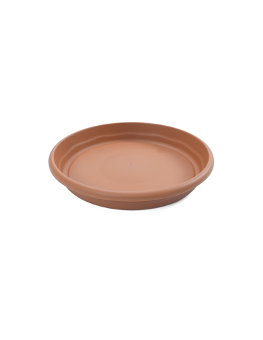 Plastiken Plato Maceta Redondo Terra 22 cm...