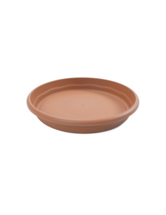 Plastiken Plato Maceta Redondo Terra 44 cm Terracota