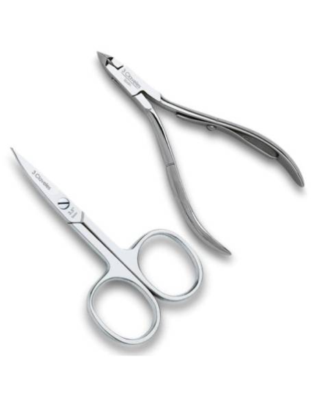 3 Claveles Alicate Uñas Pedicura 14 cm REF.12137