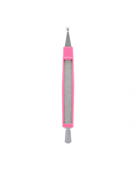 Beter Cortacutículas con Empujapieles y Lima 12,5 cm REF.34032
