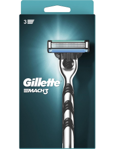 Gillette Maquinilla de Afeitar Mach3 + 1 Recambio