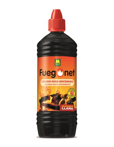 Fuegonet Enciende Líquido para Encendido 1 L