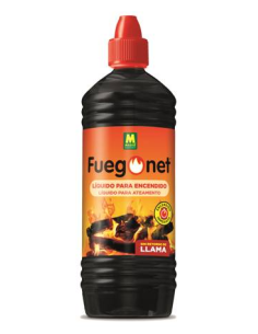 Fuegonet Enciende Líquido para Encendido 1 L