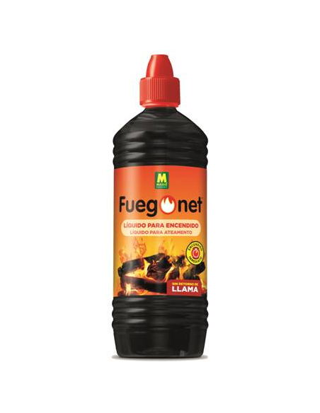Fuegonet Enciende Líquido para Encendido 1 L