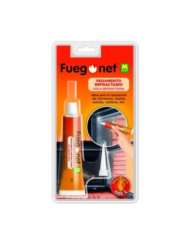 Fuegonet Pegamento Refractario Tubo 50 ml