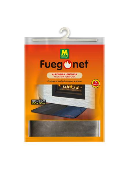 Fuegonet Cordão plano autoadesivo 10 mm