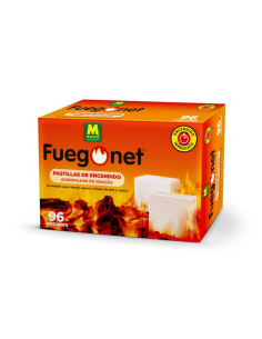 Fuegonet Pastillas de Encendido Pack 96 Unidades
