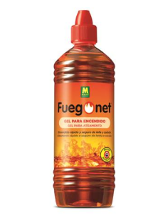 Fuegonet Enciende Gel para Encendido 1 L 2