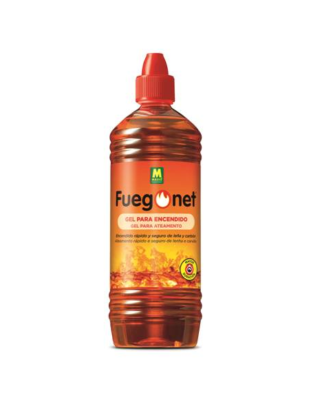 Fuegonet Enciende Gel para Encendido 1 L
