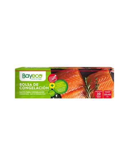 Bayeco Bolsas Congelación 30x40 cm 30 uds