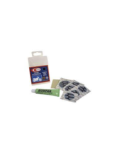 Bompar Parches Moto Vulcanizante Caja 6 uds
