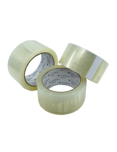 Cinta Precinto PVC Transparente 48 mm x 66 m