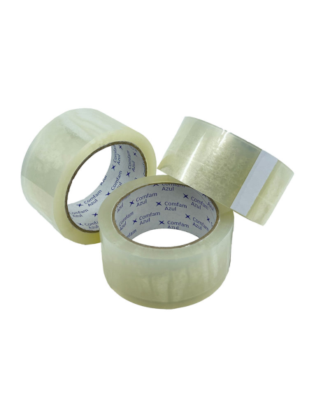 Cinta Precinto PVC Transparente 48 mm x 66 m