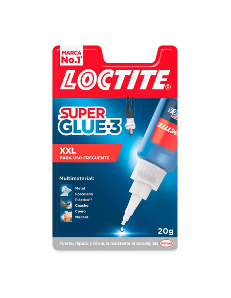 PEGAMENTO Loctite SuperGlue-3 XXL 20g