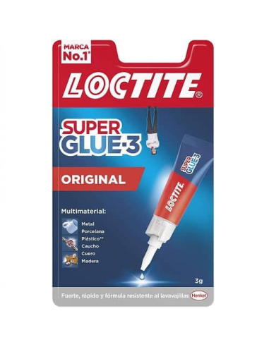 PEGAMENTO Loctite SuperGlue-3 Original Bl 3 GR