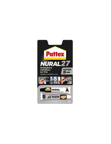 Pattex Nural-27 Bl 22 ml SOLDADURA FRIO RAPIDA