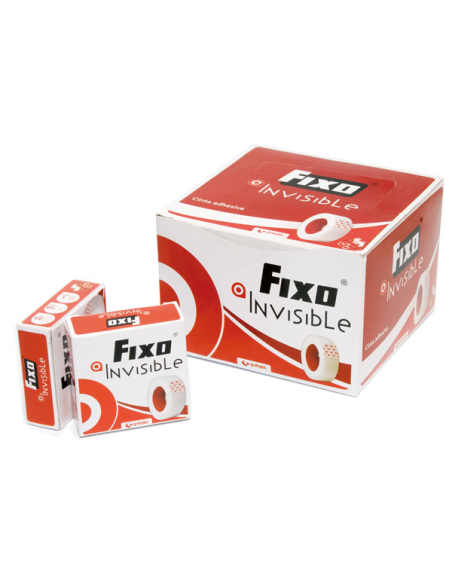 Fixo Cinta Adhesiva Invisible 33 m x 19 mm