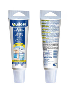 SILICONA QUILOSA TUBO 85 TRANSLUCIDO USO GENERAL 2