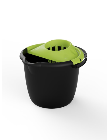 CUBO  ESCURRIDOR PK 6214L 14 L NEGRO