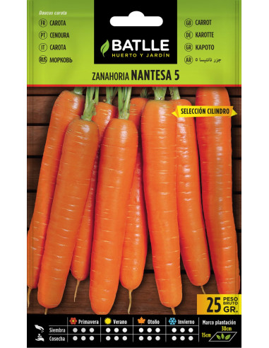 ZANAHORIA BATLLE SOBRE 16101 NANTESA