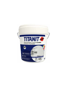 PINTURA PLASTICA TX TITANIT MATE BLANCO BB 4L 2