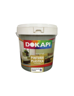 Dokapi Plástica Mate Decoración Antimoho 4 L 2