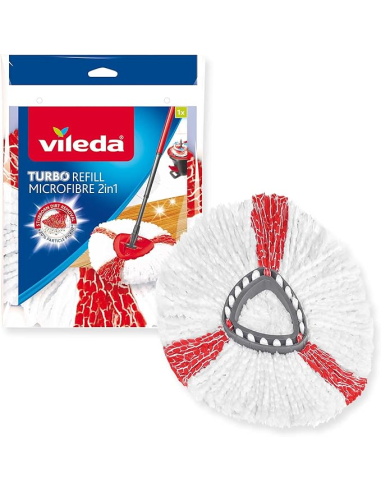 Vileda Recambio Fregona Turbo Easywring y Clean...