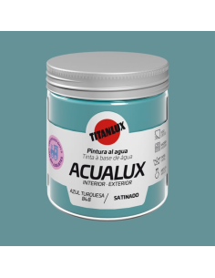 Titanlux Acualux Satinado Azul Turquesa 0848 0,075 L