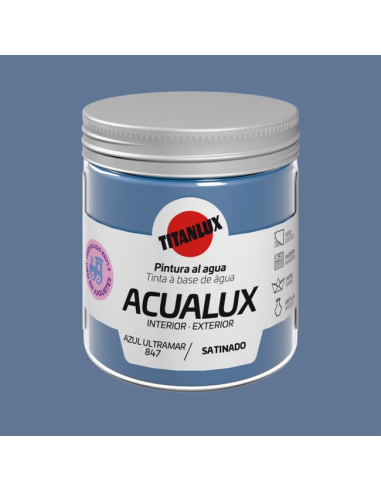 Titanlux Acualux Satinado Azul Ultramar 0847...