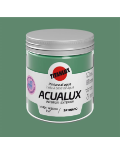 Titanlux Acualux Satinado Verde Hierba 0857 0,075 L