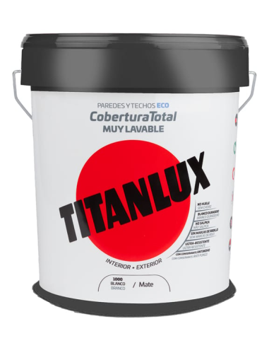 PINTURA PLASTICA TX COBERTURA TOTAL BLANCO 15 L