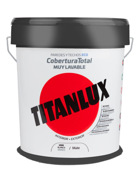 PINTURA PLASTICA TX COBERTURA TOTAL BLANCO 15 L