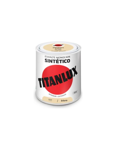 Titanlux Esmalte Sintético Brillante Crema 0586...