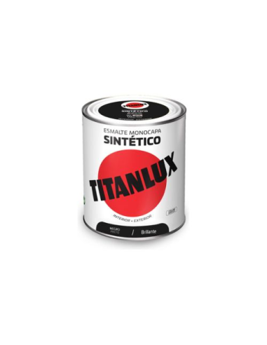 Titanlux Esmalte Sintético Brillante Negro 0567...