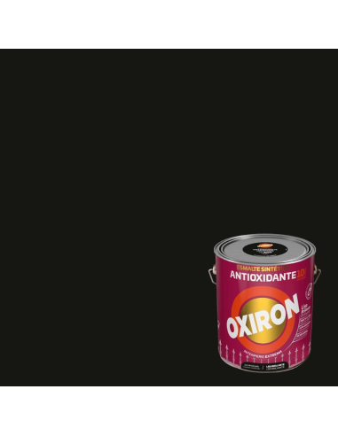 Oxiron Esmalte Antioxidante Liso Negro 4 L...