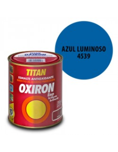 Oxiron Esmalte Antioxidante Liso Azul Luminoso 0,75 L