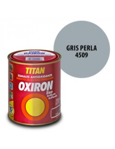 Oxiron Esmalte Antioxidante Liso Gris Perla 0,75 L Brillante