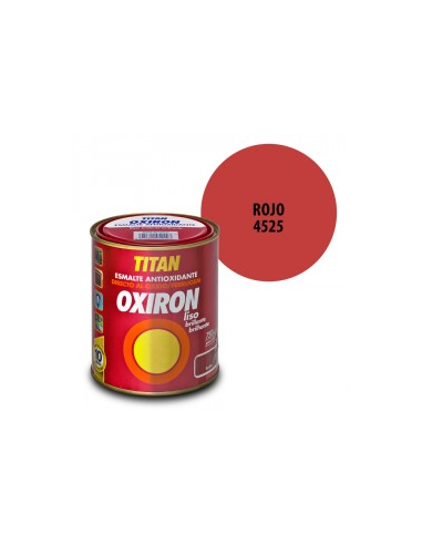 Oxiron Esmalte Antioxidante Liso Rojo 0,75 L...