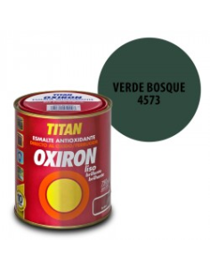 Oxiron Esmalte Antioxidante Liso Verde Bosque 0,75 L Brillante